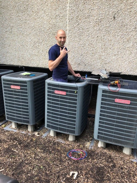 HVAC tech Ciance - Goodman system