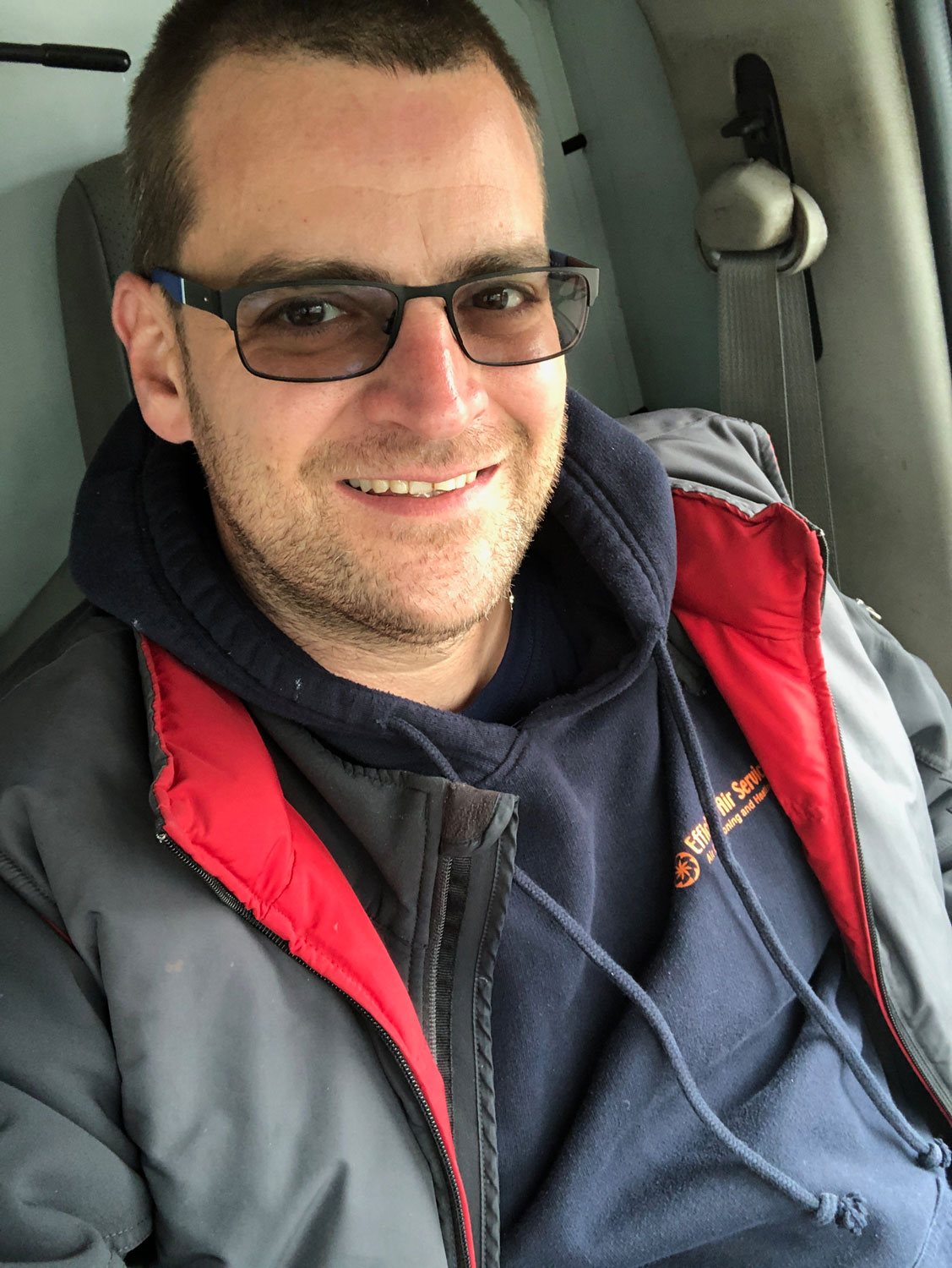 HVAC tech Chris